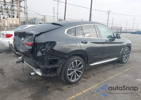 2020 BMW X4 xDrive30I from USA, damaged, VIN 5UX2V1C01L9B70283